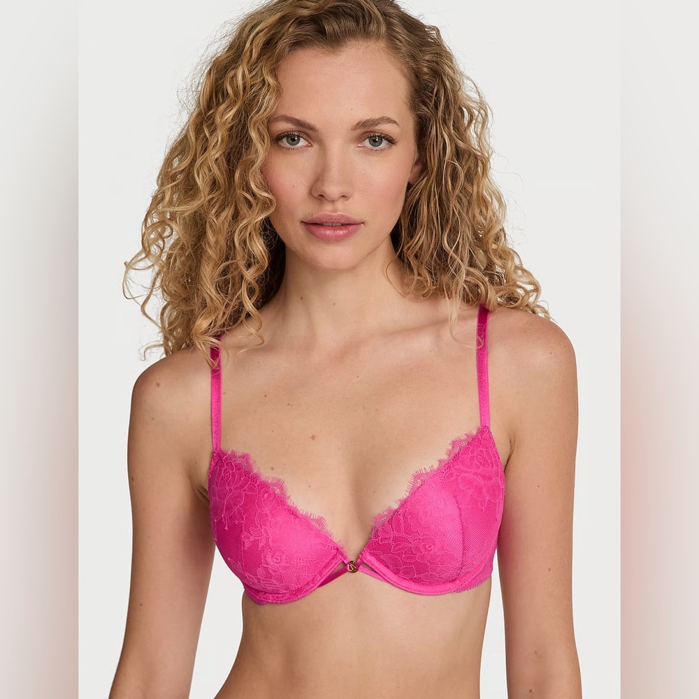 Victoria's Secret Very Sexy Push-Up Pink Lace Bra